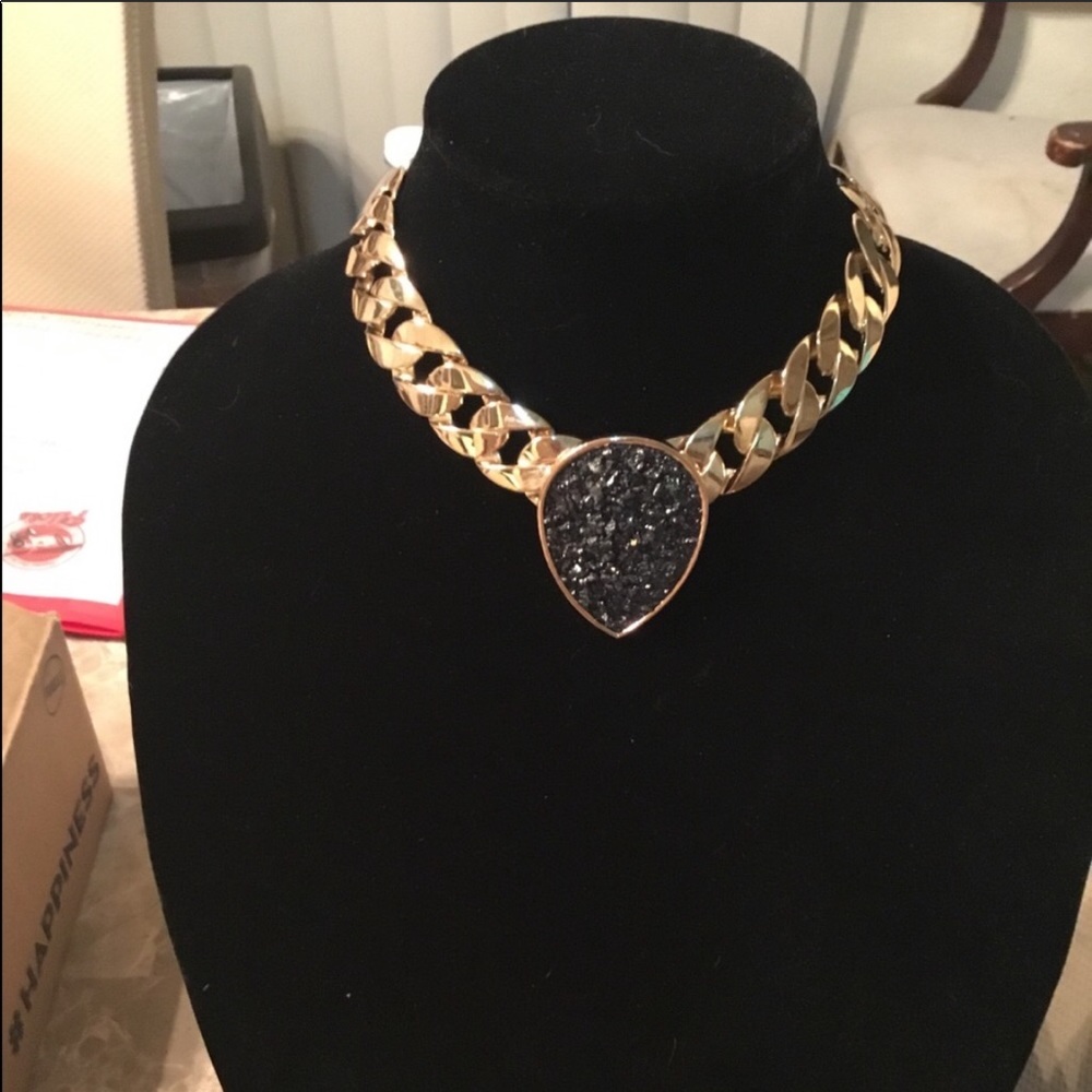 House of CB gold chain necklace